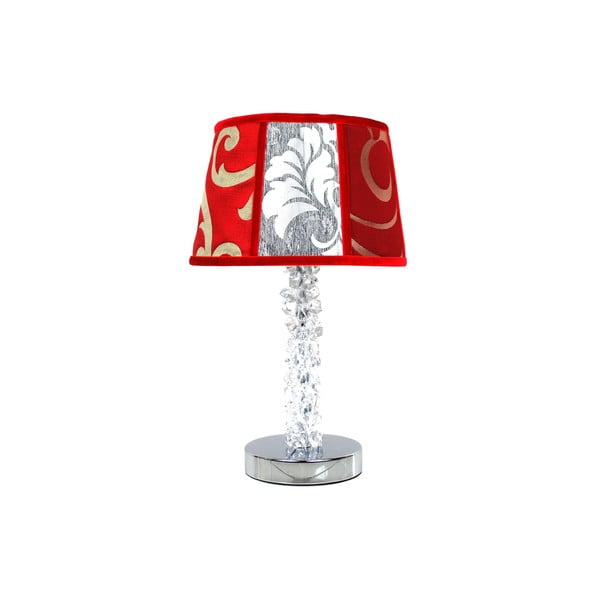 Stolní lampa Crystal Coral Red