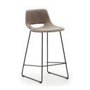 Světle hnědá barová židle (výška sedáku 65 cm) Zahara – Kave Home