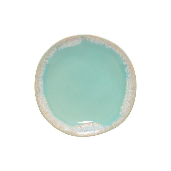 Tyrkysový dezertní  talíř z kameniny ø 13 cm Grespresso – Costa Nova