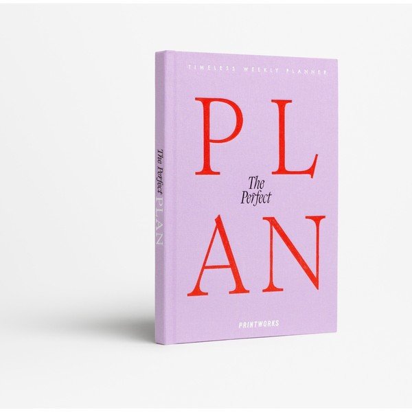 Týdenní plánovač 104 str. The Perfect Plan – Printworks