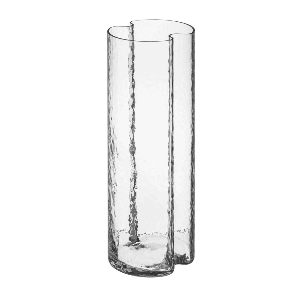Skleněná ručně vyrobená váza (výška 24 cm) Tubu – noo.ma