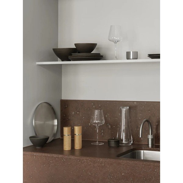 Tmavě hnědá keramická miska ø 17 cm KUMI – Blomus-image-1