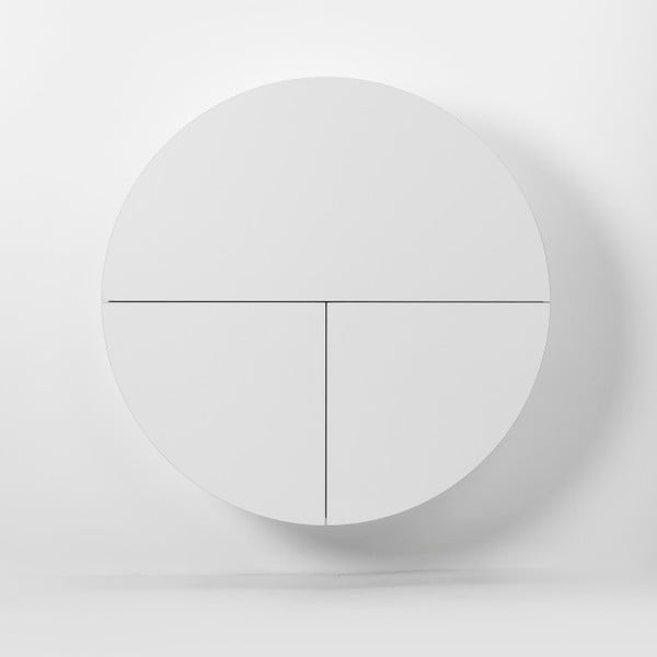 Bílý multifunkční nástěnný stůl EMKO Pill-image-4