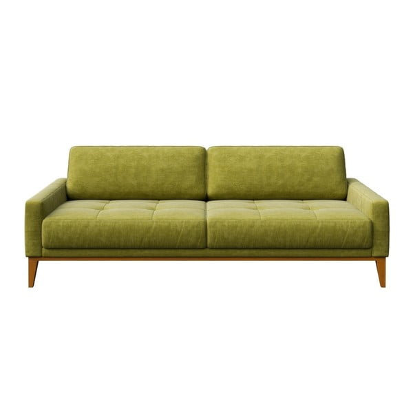 Zelená pohovka MESONICA Musso Tufted, 210 cm