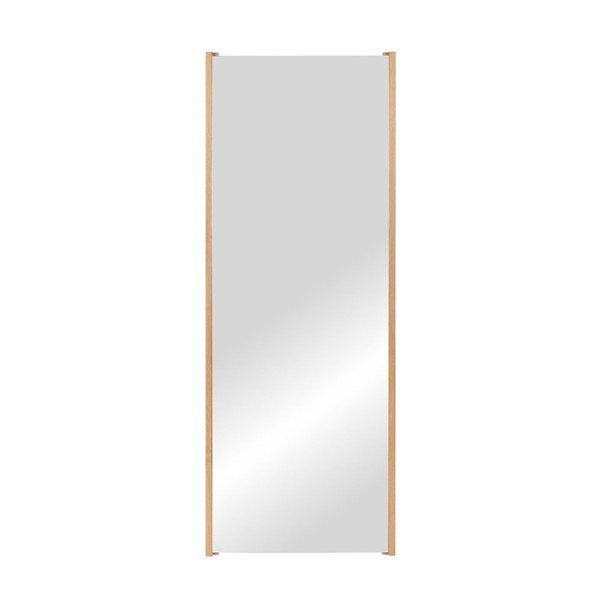 Nástěnné zrcadlo s dřevěným rámem 60x160 cm Lun – noo.ma