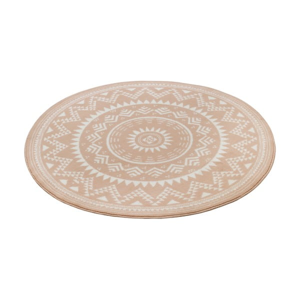 Béžový kulatý koberec ø 200 cm Valencia - Hanse Home-image-2