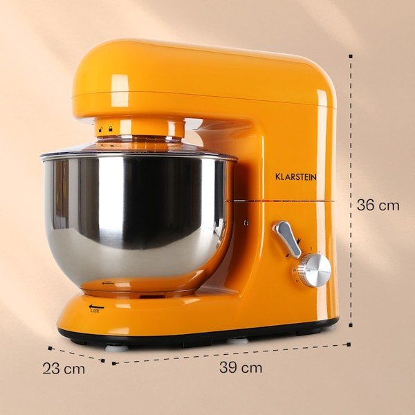 Oranžový kuchyňský robot Klarstein Bella-image-1