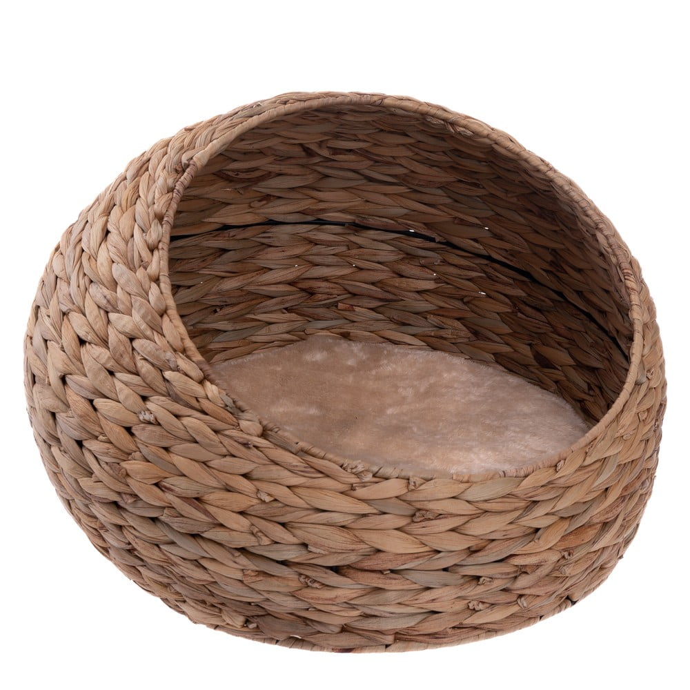 Pelíšek pro kočku v přírodní barvě ø 48 cm – Dakls