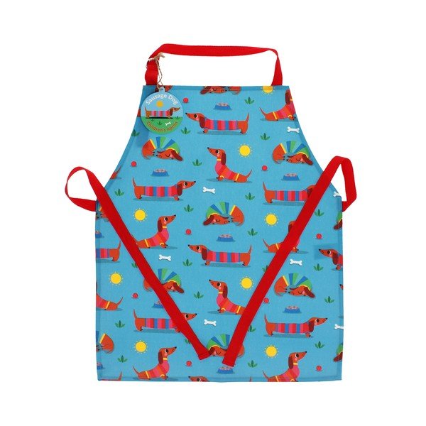 Bavlněná dětská zástěra Sunny Sausage Dog – Rex London-image-3