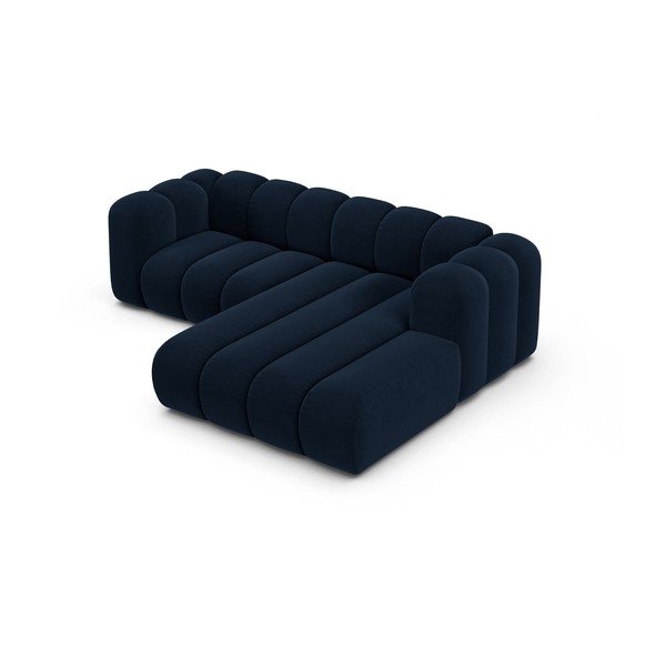 Tmavě modrá rohová pohovka (pravý roh) Lupine – Micadoni Home-image-2