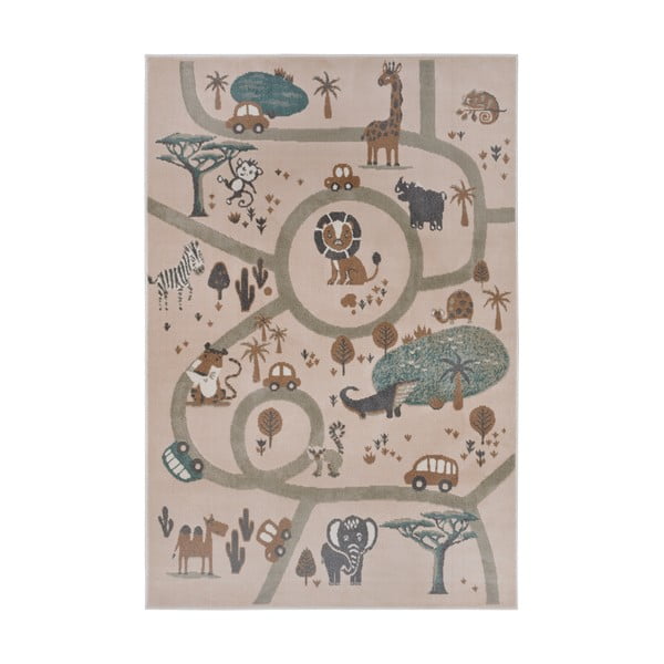 Béžový dětský koberec 120x170 cm Animal Park – Hanse Home