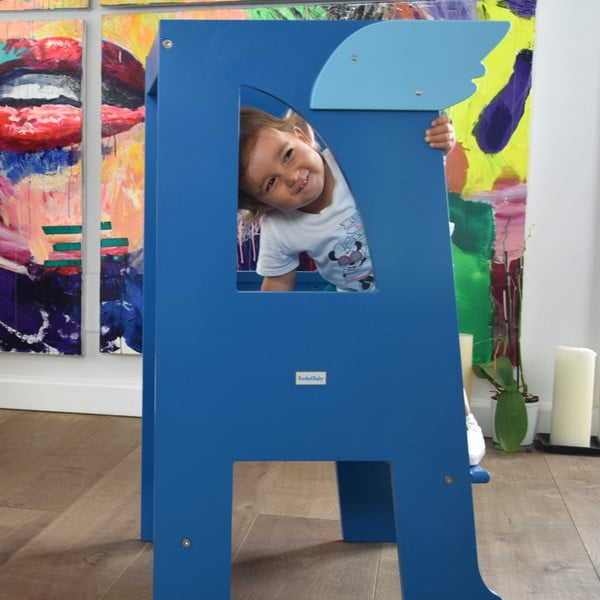 Tyrkysová přídavná křidélka k učicí věži Montessori - Rocket Baby-image-3