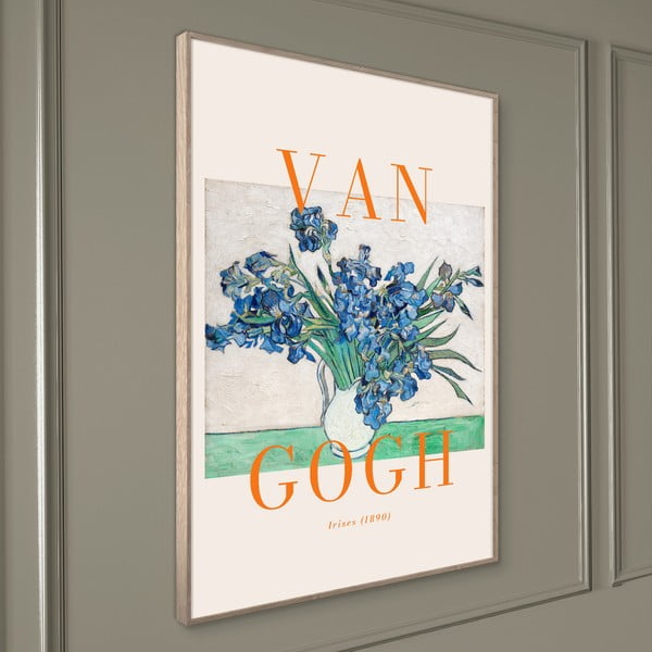 Obraz 50x70 cm Irises – Styler-image-2