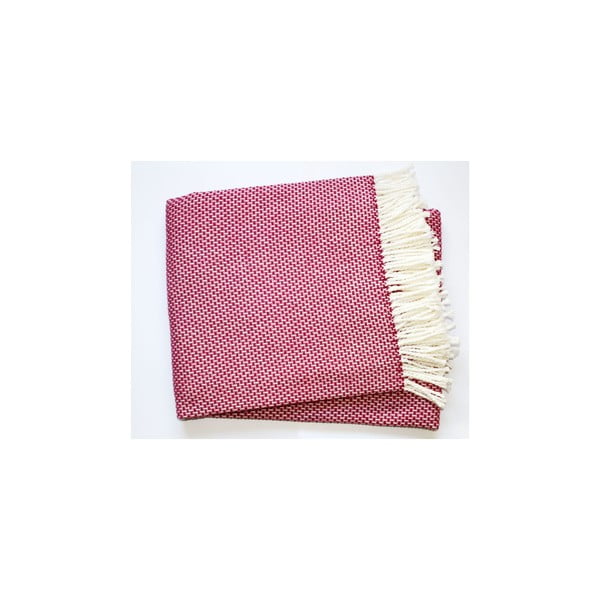 Růžová deka Euromant Zen, 140 x 180 cm