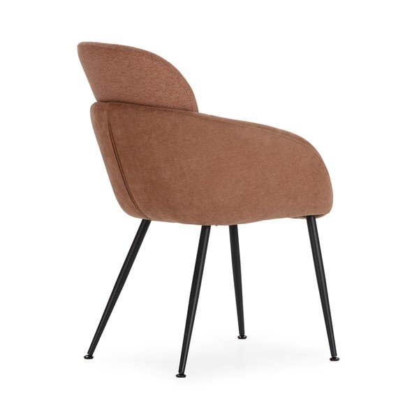 Křeslo v terakotové barvě Nure – MOME-image-3