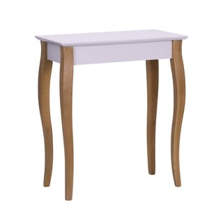 Růžový odkládací stolek Ragaba Console, délka 65 cm