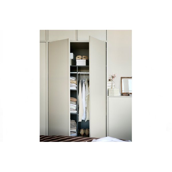 Krémová modulární skříň z borovicového dřeva 100x200 cm Daily – vtwonen-image-1