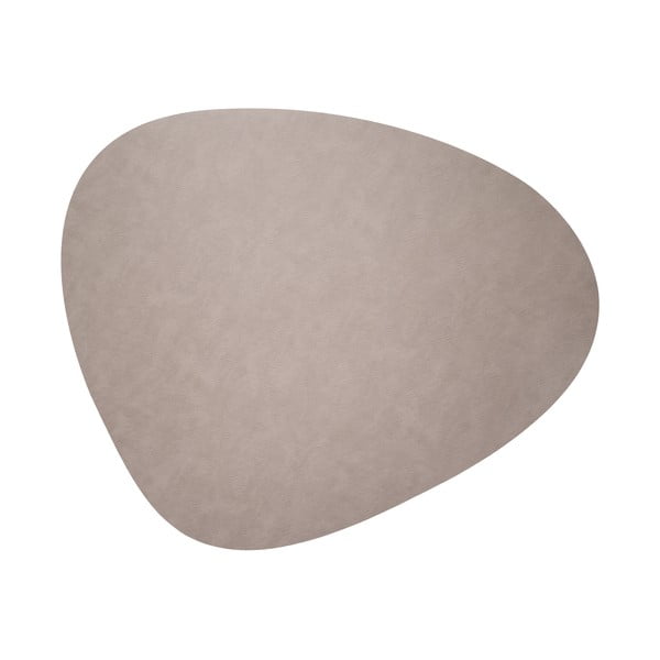 Šedobéžová kůže 115x135 cm Curve XXXL Bull – LIND DNA