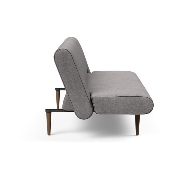 Šedá rozkládací pohovka Innovation Unfurl Flashtex Light Grey-image-4