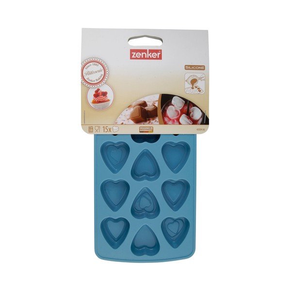 Modrá silikonová forma na čokoládu Fackelmann Sweet Sensation-image-3