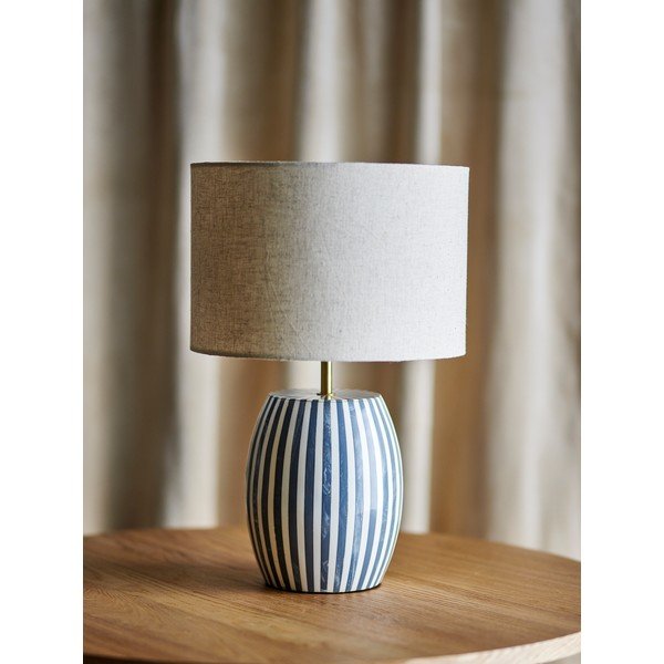 Bílá/šedá LED stolní lampa (výška 47 cm) Tali – Bloomingville-image-3