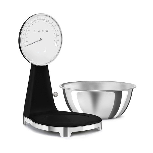 Černá plastová digitální kuchyňská váha – SMEG-image-3