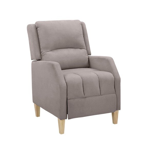 Šedé relaxační křeslo Dina – Støraa