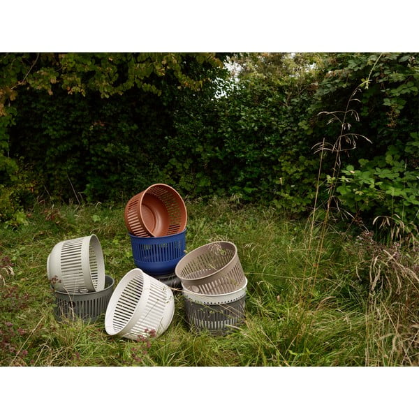 Bílý plastový koš na prádlo 35 l Ume – Zone-image-1