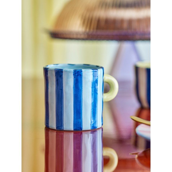 Modré/růžové keramické hrnky v sadě 2 ks 250 ml Phoenix – Bloomingville-image-3