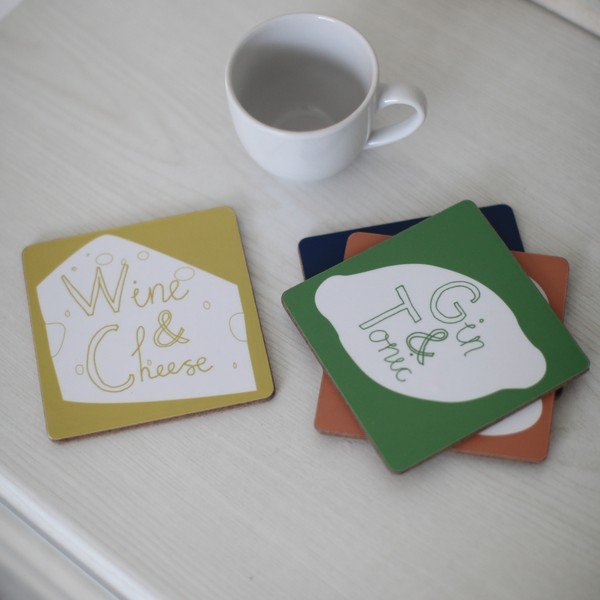 Set 4 podtácků Karin Åkesson Design You&Me-image-1