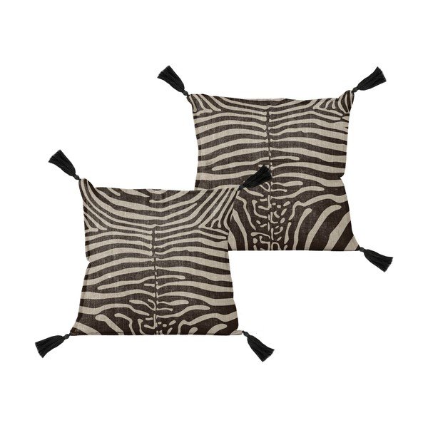 Dekorativní polštář Really Nice Things Borlas Zebra, 45 x 45 cm-image-2