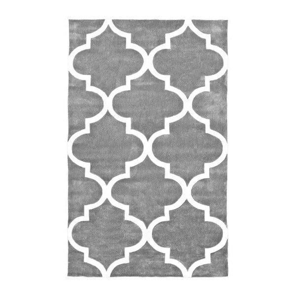 Ručně tuftovaný koberec nuLOOM State Grey, 106 x 168 cm