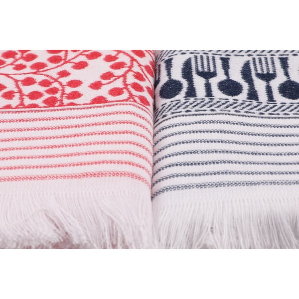 Bavlněné utěrky v sadě 6 ks 40x60 cm Pecete – Foutastic-image-4