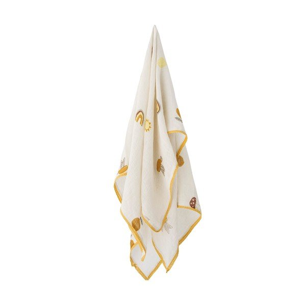 Bílá dětská deka 80x100 cm Agnes – Bloomingville Mini-image-4