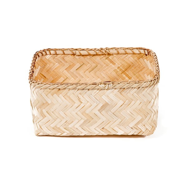 Úložný bambusový košík Compactor Halong Basket, 30 x 15 cm-image-2