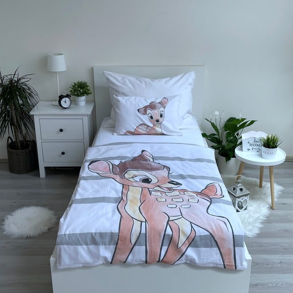 Bavlněné dětské povlečení do postýlky 100x135 cm Bambi – Jerry Fabrics-image-1