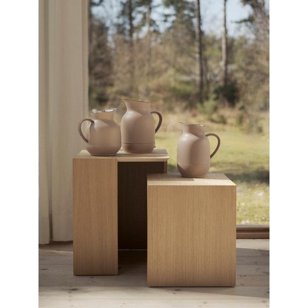 Broskvová plastová termokonvice 1 l Amphora – Stelton-image-2