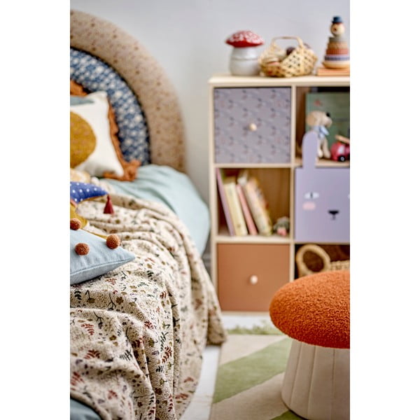 Dětská knihovna z masivu pavlovnie v přírodní barvě 55x89,5 cm Calle – Bloomingville Mini-image-4