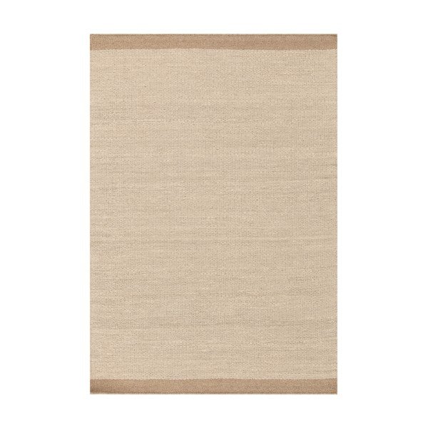 Béžový/krémový ručně tkaný vlněný koberec 120x170 cm Lima Sand – Asiatic Carpets