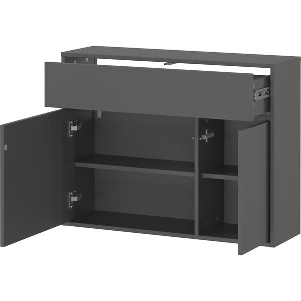 Antracitová skříňka 83x63x25 cm Ameca 2.0 – Germania-image-3