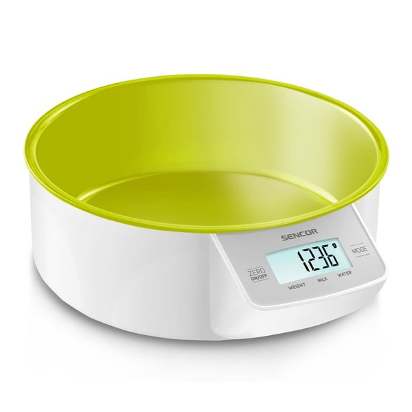 Kuchyňská váha Sencor 4004, zelená