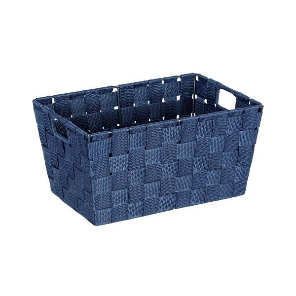 Tmavě modrý košík Wenko Adria, 20 x 30 cm