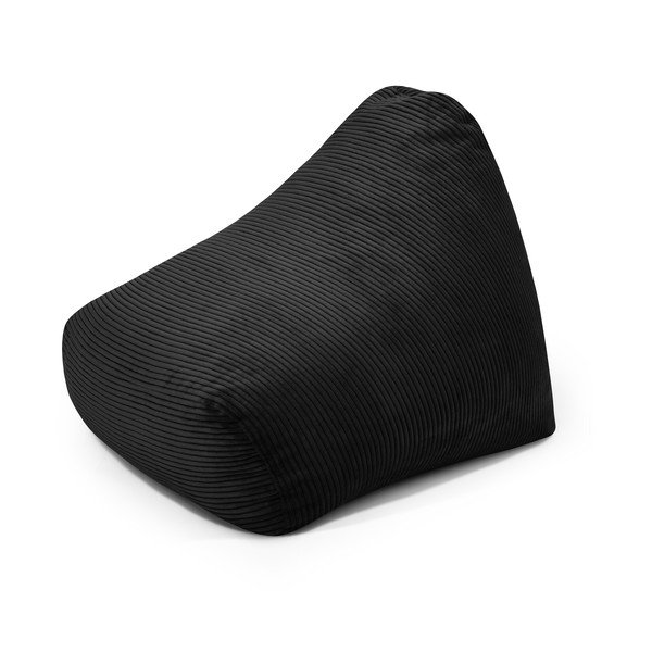 Černý manšestrový dětský sedací vak Snug 80 – SLOWDOWN