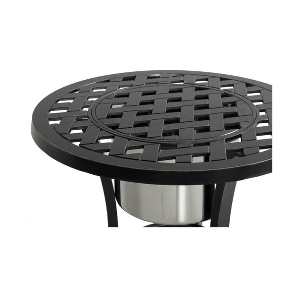 Hliníkový kulatý zahradní odkládací stolek ø 54,5 cm Rosario – Hartman-image-2