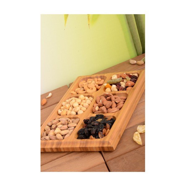 Bambusový servírovací tác na sušenky Kutahya Cookies-image-1