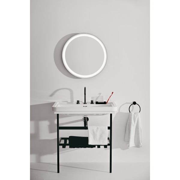 Černý kovový podstavec pod umyvadlo 56x82 cm Conca – Ideal Standard-image-3