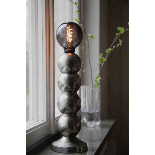 Stolní lampa ve stříbrné barvě (výška 33 cm) Gong – Markslöjd-image-2