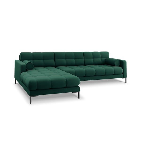 Zelená rohová pohovka Cosmopolitan Design Bali, levý roh-image-3