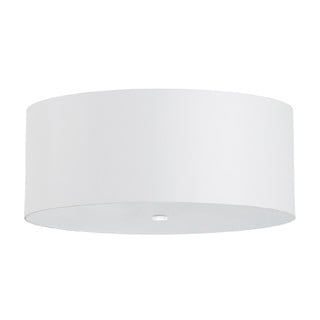 Bílé stropní svítidlo se skleněným stínidlem ø 70 cm Volta – Nice Lamps