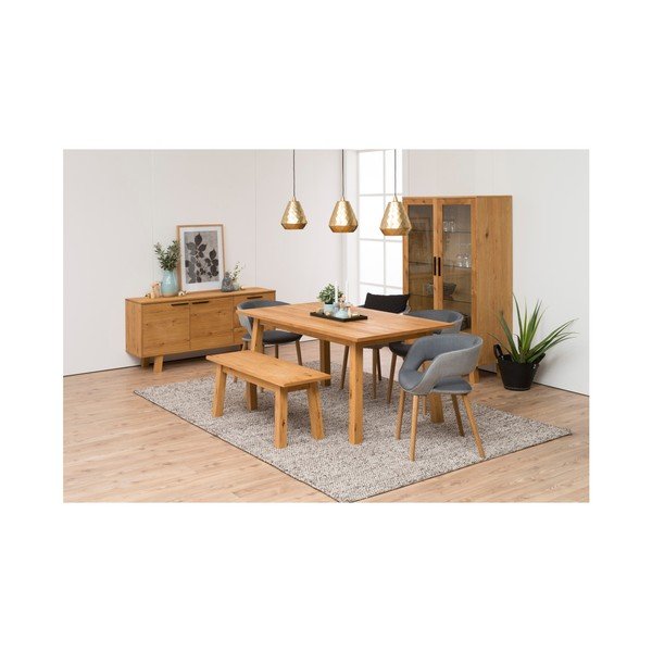 Antracitově šedá jídelní židle Actona Greta-image-1